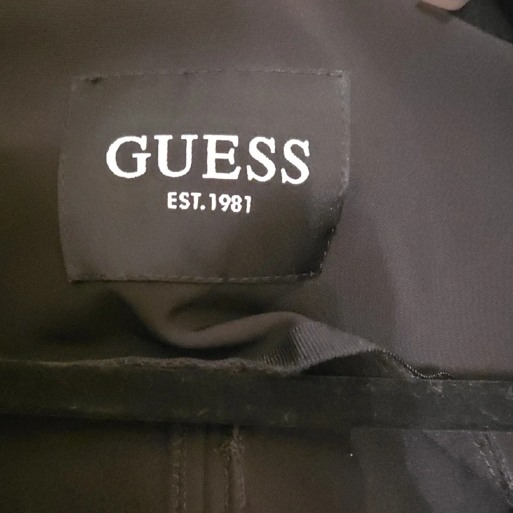 GUESS Women's Black Trench Coat - Picture 2 of 5